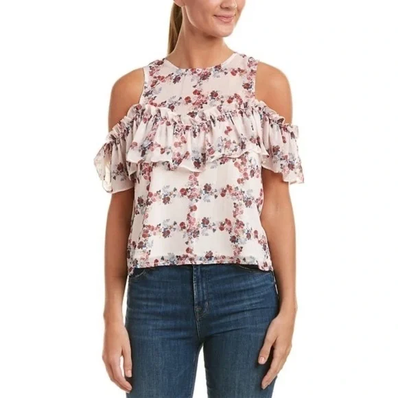 Endless Rose Floral Ruffle Top Romantic - Picture 2 of 4